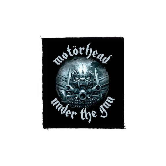 MOTORHEAD: Under The Gun (8,5 cm x 9,5 cm) (felvarró) MOTORHEAD: Under The Gun (8,5 cm x 9,5 cm) (felvarró)