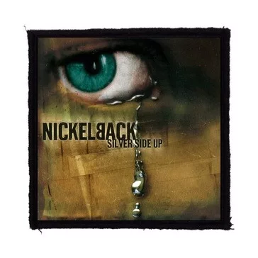 NICKELBACK: Silver Side Up (9,5 cm x 9,5 cm) (felvarró)