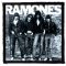 RAMONES: Band (9,5 cm x 9,5 cm) (felvarró)