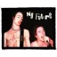 SEX PISTOLS: No Future (9,5 cm x 7,5 cm) (felvarró)