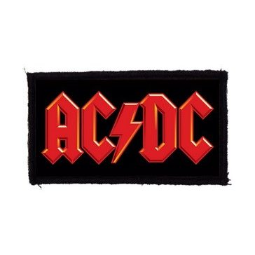 AC/DC: Logo (9,5 cm x 4,5 cm) (felvarró)