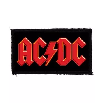 AC/DC: Logo (9,5 cm x 4,5 cm) (felvarró)