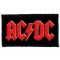AC/DC: Logo (9,5 cm x 4,5 cm) (felvarró)