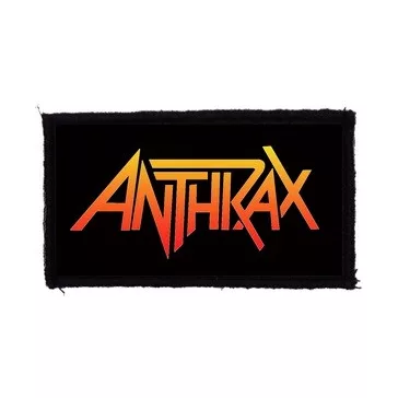 ANTHRAX: Logo (9,5 cm x 4,5 cm) (felvarró)