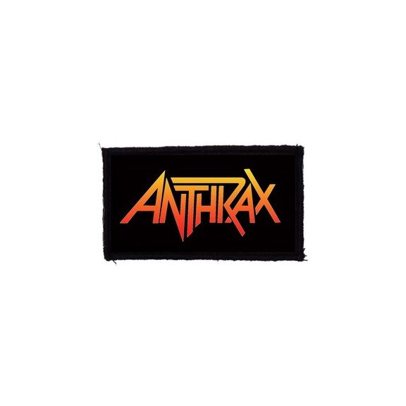 ANTHRAX: Logo (9,5 cm x 4,5 cm) (felvarró) ANTHRAX: Logo (9,5 cm x 4,5 cm) (felvarró)