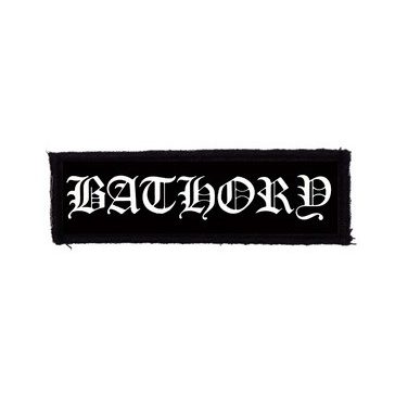 BATHORY: Logo (11 cm x 3 cm) (felvarró)