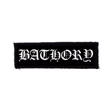 BATHORY: Logo (11 cm x 3 cm) (felvarró)