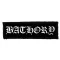 BATHORY: Logo (11 cm x 3 cm) (felvarró)
