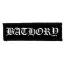 BATHORY: Logo (11 cm x 3 cm) (felvarró)
