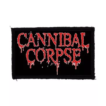 CANNIBAL CORPSE: Logo (9,5 cm x 6 cm) (felvarró)