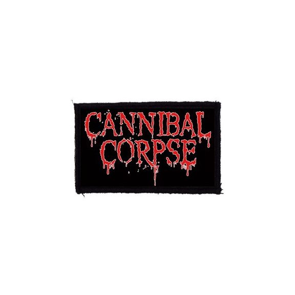 CANNIBAL CORPSE: Logo (9,5 cm x 6 cm) (felvarró) CANNIBAL CORPSE: Logo (9,5 cm x 6 cm) (felvarró)