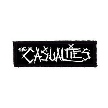 CASUALTIES: Logo (11 cm x 3,5 cm) (felvarró)
