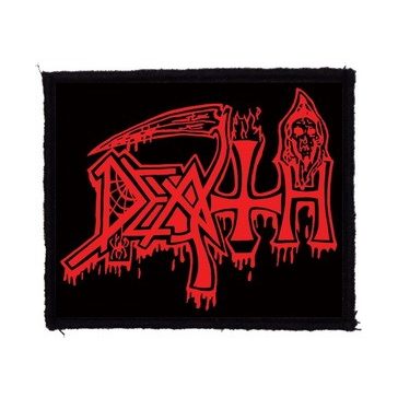 DEATH: Logo (9,5 cm x 8 cm) (felvarró)