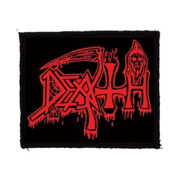 DEATH: Logo (9,5 cm x 8 cm) (felvarró)