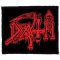 DEATH: Logo (9,5 cm x 8 cm) (felvarró)