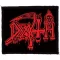 DEATH: Logo (9,5 cm x 8 cm) (felvarró)