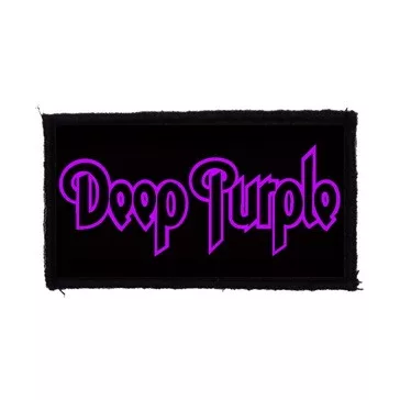 DEEP PURPLE: Logo (9,5 cm x 4,5 cm) (felvarró)
