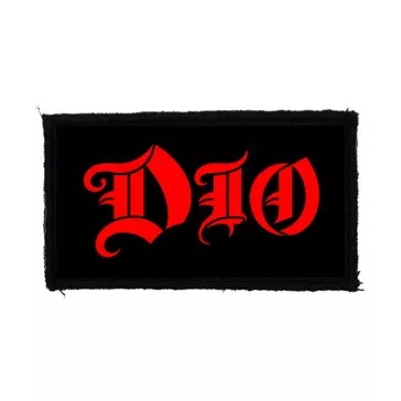 DIO: Logo (9,5 cm x 4,5 cm) (felvarró)