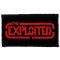 EXPLOITED: Logo (9,5 cm x 4,5 cm) (felvarró)