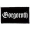 GORGOROTH: Logo (9,5 cm x 4,5 cm) (felvarró)