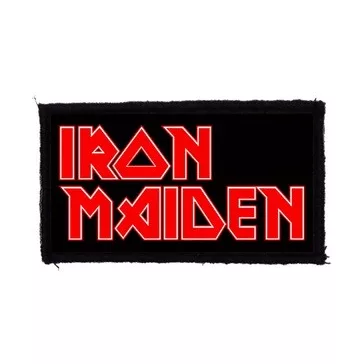 IRON MAIDEN: Logo (9,5 cm x 4,5 cm) (felvarró)