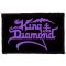 KING DIAMOND: Logo (9,5 cm x 6,5 cm) (felvarró)