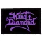 KING DIAMOND: Logo (9,5 cm x 6,5 cm) (felvarró)
