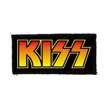KISS: Logo (10,5 cm x 4,5 cm) (felvarró)