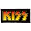 KISS: Logo (10,5 cm x 4,5 cm) (felvarró)