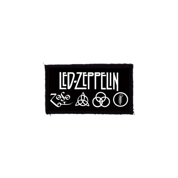 LED ZEPPELIN: Logo (9,5 cm x 4,5 cm) (felvarró) LED ZEPPELIN: Logo (9,5 cm x 4,5 cm) (felvarró)