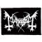 MAYHEM: Logo (9,5 cm x 6,5 cm) (felvarró)