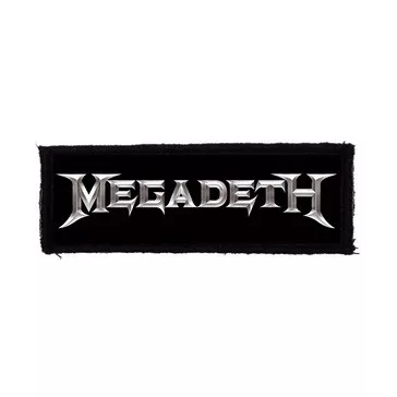 MEGADETH: Logo (12,5 cm x 4 cm) (felvarró)