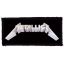 METALLICA: Classic Logo (9,5 cm x 4 cm) (felvarró)