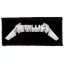 METALLICA: Classic Logo (9,5 cm x 4 cm) (felvarró)