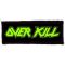 OVERKILL: Logo (9,5 cm x 3,5 cm) (felvarró)