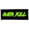 OVERKILL: Logo (9,5 cm x 3,5 cm) (felvarró)