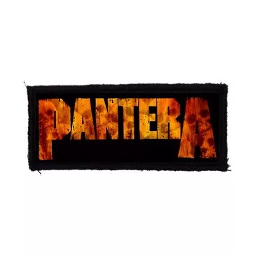 PANTERA: Logo (9,5 cm x 4 cm) (felvarró)