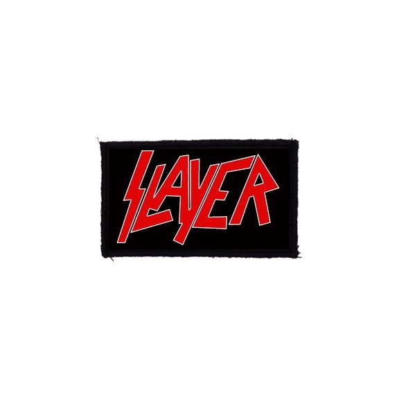 SLAYER: Logo (9,5 cm x 5,5 cm) (felvarró) SLAYER: Logo (9,5 cm x 5,5 cm) (felvarró)
