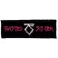 TWISTED SISTER: Logo (12 cm x 3,5 cm) (felvarró)