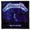 METALLICA: Ride The Lightning (9,5 cm x 9,5 cm) (felvarró)