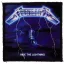 METALLICA: Ride The Lightning (9,5 cm x 9,5 cm) (felvarró)