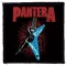 PANTERA: Dime Guitar (9,5 cm x 9,5 cm) (felvarró)
