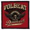 VOLBEAT: Denmark (9,5 cm x 9,5 cm) (felvarró)