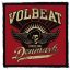 VOLBEAT: Denmark (9,5 cm x 9,5 cm) (felvarró)