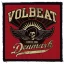 VOLBEAT: Denmark (9,5 cm x 9,5 cm) (felvarró)