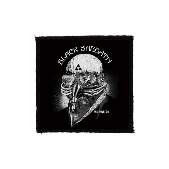 BLACK SABBATH: US Tour '78 (9,5 cm x 9,5 cm) (felvarró) BLACK SABBATH: US Tour '78 (9,5 cm x 9,5 cm) (felvarró)
