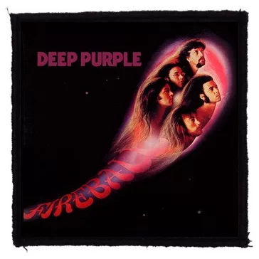DEEP PURPLE: Fireball (9,5 cm x 9,5 cm) (felvarró)