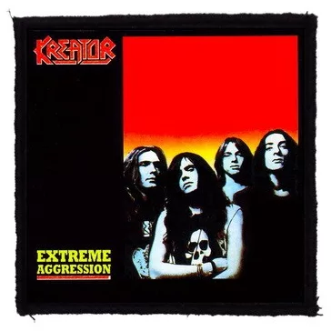 KREATOR: Extreme (9,5 cm x 9,5 cm) (felvarró)