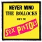 SEX PISTOLS: Never Mind (9,5 cm x 9,5 cm) (felvarró)
