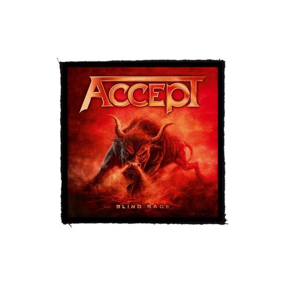 ACCEPT: Blind Rage (9,5 cm x 9,5 cm) (felvarró) ACCEPT: Blind Rage (9,5 cm x 9,5 cm) (felvarró)